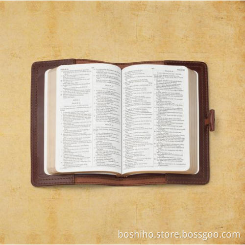 China factory waterproof genuine leather bible covers